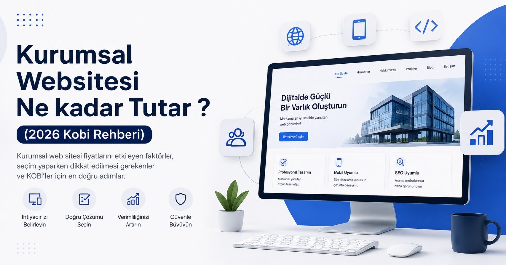 KOBİ'ler için kurumsal web sitesi maliyeti rehberi
